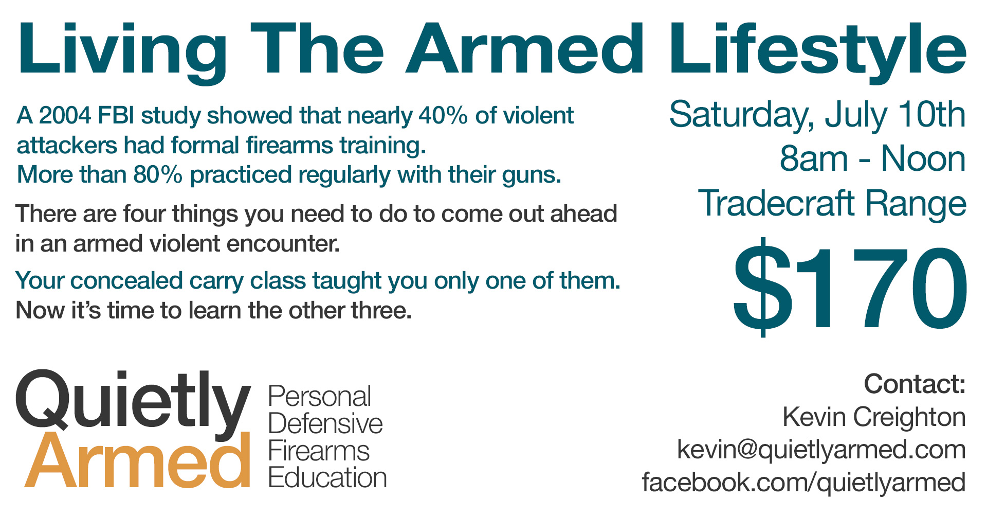 Introduction To The Armed Lifestyle